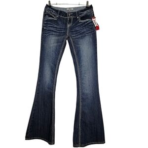 NWT VINTAGE Y2K BONGO Low Rise Flare Jeans